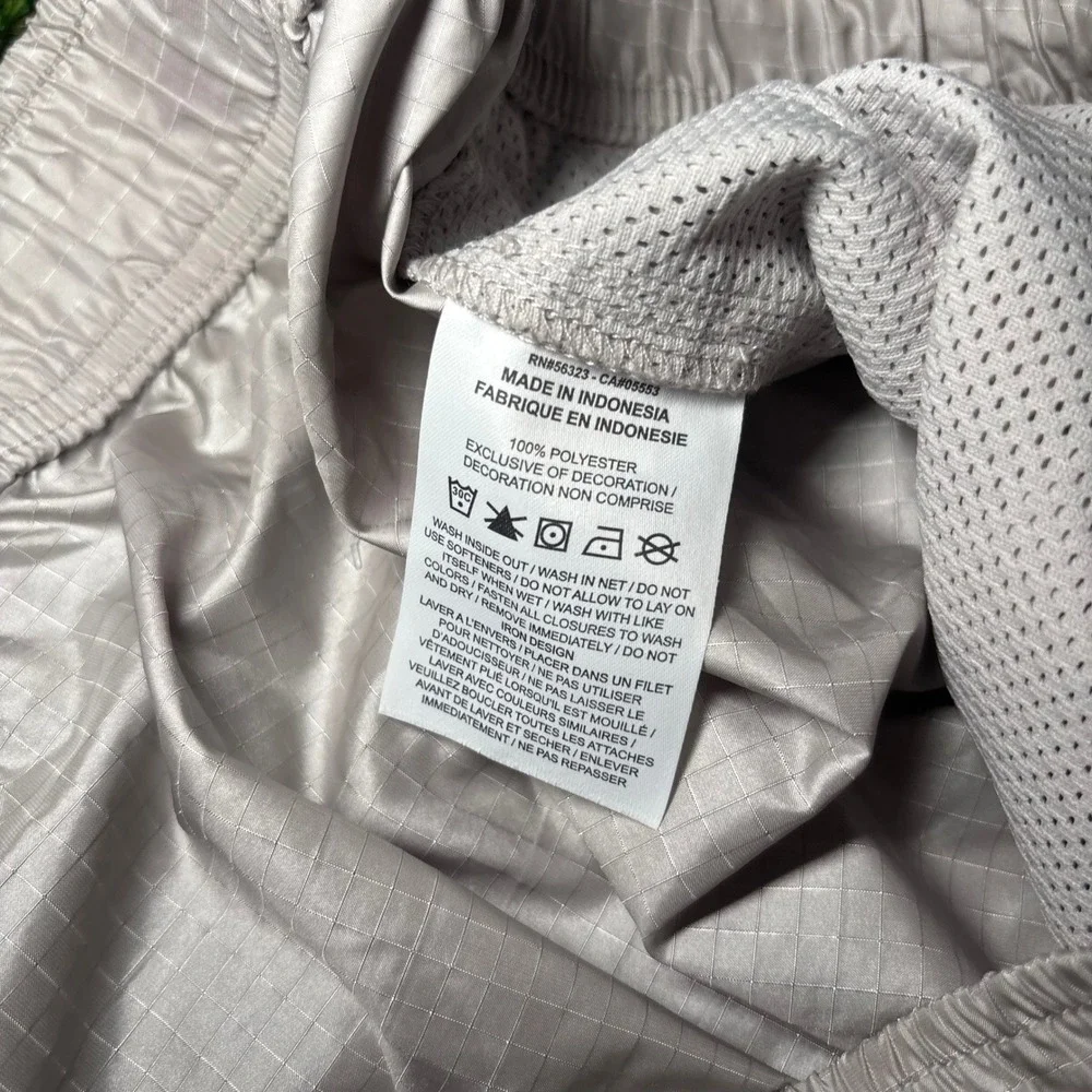 Jordan 23 Engineered Metallic Silver Ripstop Mesh Shorts DM1406-012 Mens XL